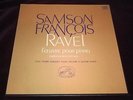 SAMSON FRANCOIS BARBIZET RAVEL PIANO WORKS 3LP STEREO CVHS 2054/56 BOX ED1 RARE
