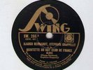 c 78 RPM QHCF Swing SW 266 in E (Django Reinhardt)