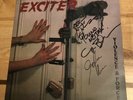 EXCITER violence & force SIGNED In Person LP Music For Nations MFN-17