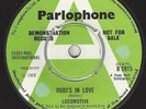RARE UK SKA 45 PROMO (NM) LOCOMOTIVE - RUDI'S IN LOVE / MUST BE JOKING - LISTEN