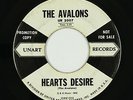 Doo-Wop 45 - Avalons - Hearts Desire - Unart - mp3