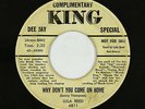 Doo-Wop Blues/R&B 45 - Lula Reed - Why Don't You Come On Home - King - mp3