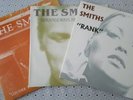The Smiths three vinyl LPs: Louder than Bombs, Rank, Strangeways Here We Come