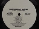 COMPTONS MOST WANTED Music To Driveby SONY MUSIC LP VG++ wlp