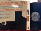 BEETHOVEN PIANO SONATAS RICHTER CARNEGIE HALL VOL 1  1960 CBS 6-EYE 2LP M-