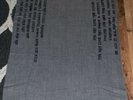 Handstamped Scarf,Lyrics Judith A Perfect Circle Maynard Tool