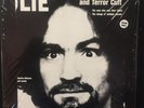 CHARLES MANSON - LIE: THE LOVE AND TERROR CULT - RED VINYL LP... PLAYS NM  RARE