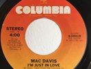 70's Northern Soul 45 Mac Davis I'm Just In Love on Columbia HEAR