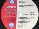 SCORPIONS Yngwie J. Malmsteen RISING FORCE Armed Forces Radio VINYL RECORD Deja