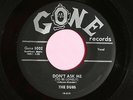 DUBS Doo Wop 45rpm Don't Ask Me (To Be Lonely) b/w Darling LISTEN