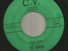 GARAGE PUNK- THE COURIERS - FEELINGS  / STOMPING TIME AGAIN -HEAR -1966 PA. C.V.