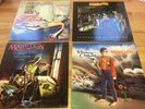 Marillion lps x 4, fugazi, misplaced childhood, script and clutching