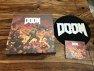 DOOM Video Game Soundtrack 4LP Red Vinyl Box Set 2CD & Slipmat Bundle New Sealed
