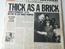 Jethro Tull - Thick as a Brick - Vinyl LP UK 1st Press Newspaper Sleeve EX/EX