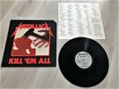 Metallica - Kill Em All ORG LP Megaforce 1983 + OIS    Slayer,Megadeth,Kreator
