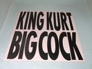 King Kurt:  Big Cock  UK  A1/B1  1986  EX+  Red vinyl  LP