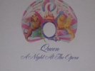 QUEEN /A NIGHT AT THE OPERA/EMTC 103 - 1975 EMBOSSED COVER/1st PRESS LP/EX VINYL