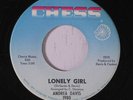 ANDREA DAVIS: Lonely Girl / You Gave Me Soul 45 (Minnie Riperton) Soul