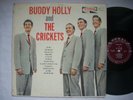 BUDDY HOLLY & The CRICKETS self-titled LP Coral CRL-57405 Mono MAROON Labels DG