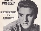 ELVIS PRESLEY 45RPM - ON RCA - BLUE SUEDE SHOES - WITH PICTURE SLEEVE