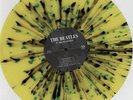 the Beatles - In the Beginning Translucent Green and Black on Yellow Splat Vinyl