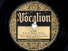 VOCALION 1088 - CLARENCE WILLIAMS - P.D.Q. BLUES / CUSHION FOOT STOMP VV+