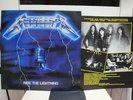 METALLICA / RIDE THE LIGHTNING, RARE PROMO SAMPLE KOREA ORIG. LP w/INSERT TOP NM