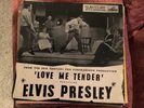 ELVIS PRESLEY LOVE ME TENDER EP 1957 HMV 7EG 8199  EXCELLENT RARE