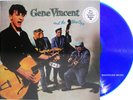 GENE VINCENT LP + CD Gene Vincent And The Blue Caps Limited CLEAR BLUE Vinyl +CD