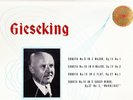 GIESEKING,BEETHOVEN,SONATA No.9-14.COLUMBIA STC 91017.