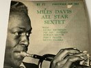 MILES DAVIS SEXTET PRESTIGE 182 ORIGINAL RARE 10'