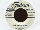 THE SWALLOWS Itchy Twitchy Feeling on Federal Promo R&B Doo Wop Rocker 45 Hear