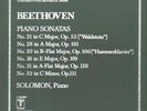 LP Beethoven / Cutner Solomon Piano Sonatas HARDCOVER BOX NEAR MINT VOX