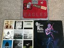 ROCK BAND LP LOT. EAGLES LIVE, OZZY OSBOURNE, PINK FLOYD. DOUBLE ALBUMS