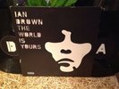 IAN BROWN - THE WORLD IS YOURS (2007 2 x LP) VERY RARE ON VINYL  1ST PRESS