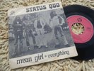 STATUS QUO Mean Girl PORTUGAL 1973 RARE only Picture Sleeve 7 inch 45 PORTUGUESE