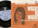 SANDIE SHAW WIGHT IS WIGHT & THAT´S THE WAY HE`S MADE DANISH PS+45 1970 GIRL MOD