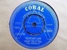 M- UK DEMO CORAL 45 - BUDDY HOLLY & CRICKETS- 