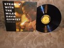 Steamin' With The Miles Davis Quintet Prestige 7200 RVG Bergenfield VG LP