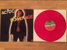Acdc Powerage Canadian Limited Edition Red Vinyl Rare