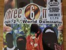 Three 6 Mafia Vinyl 2017 RSD Chpt. 2 World Domination 2x LP RARE Rap hip hop