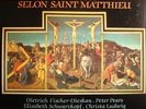 OTTO KLEMPERER/FISCHER-DIESKAU/PEARS la passion selon Saint-Matthieu BACH 4LP's
