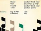 IRAMAC - NAP DE KLIJN - HANDEL, SENAILLE, TARTINI, VITALI - WHITE TEST RECORD NM