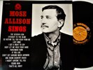 MOSE ALLISON Sings VINYL Lp Blues Mod Soul PRESTIGE RECORD Parchman Farm 7th Son