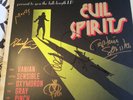 THE DAMNED EVIL SPIRITS COLOURED VINYL ALBUM PUNK FULLY SIGNED PAUL GRAY