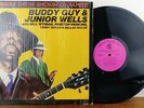 BUDDY GUY JUNIOR WELL Drinkin' Tnt 'N' Smokin' Dynamite LP BLIND PIG RECORDS VG+