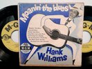 Hank Williams Moanin the Blues 1952 MGM X-168 EP on two 45s  VG++