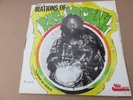RAS MICHAEL & SONS OF NEGUS - IRATIONS OF LP RECORD. REGGAE DUB . MADE JAMAICA.