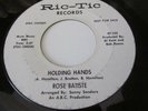 ROSE BATISTE RARE DETROIT NORTHERN SOUL ON RIC-TIC LABEL DJ #105 HOLDING HANDS