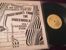 NIGHTMARES FROM THE UNDERWORLD comp LP #244/300 Canada1983 AGNC records BFTG